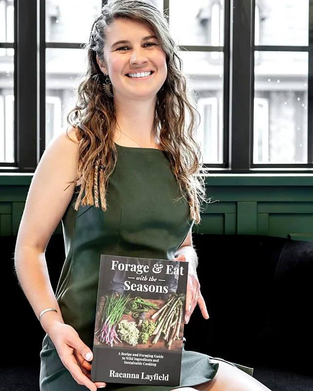 Raeanna Layfield with Forage & Eat with the Seasons